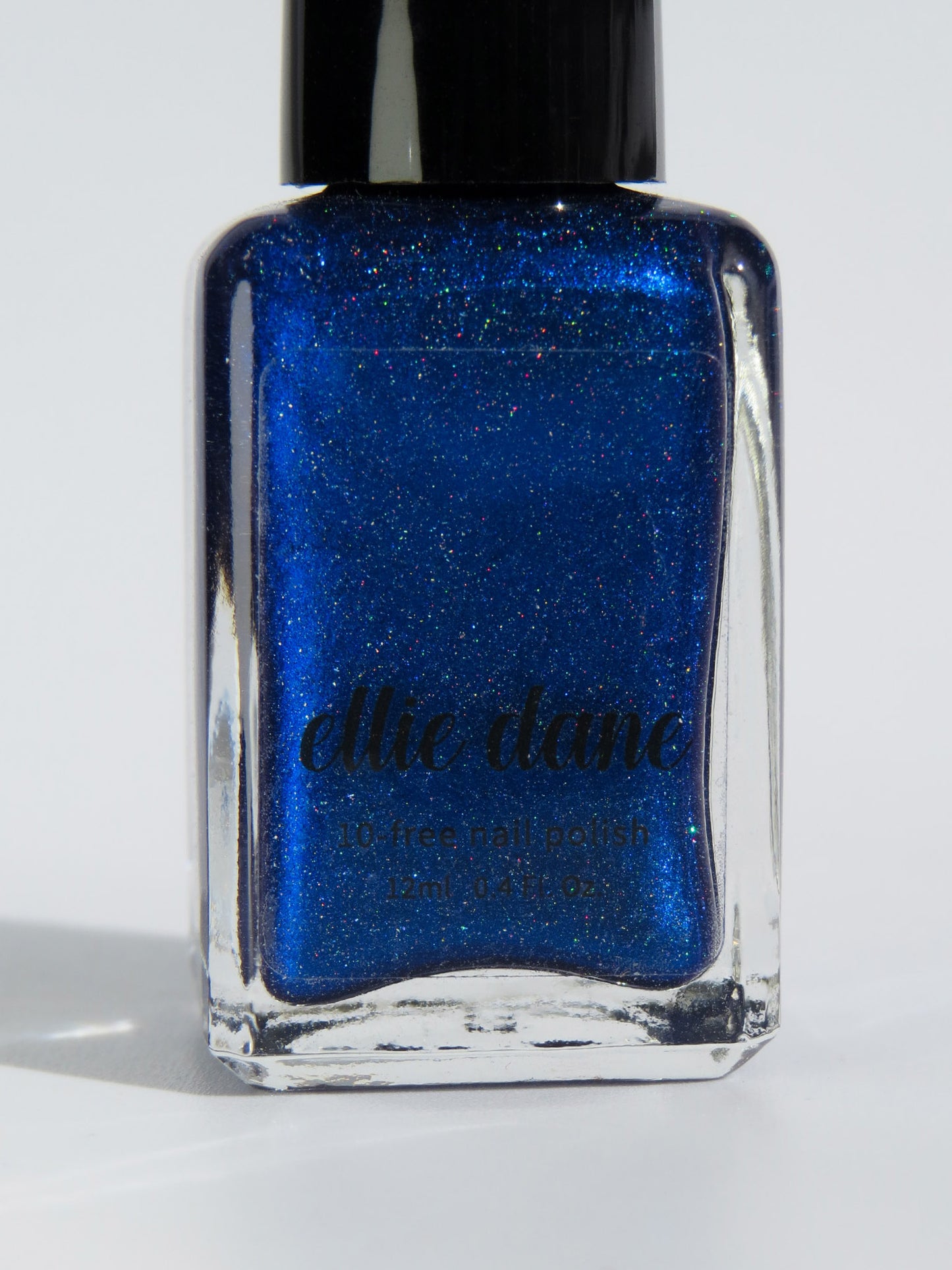 Ocean of Memories royal blue holographic nail polish by Ellie Dane Cosmetics